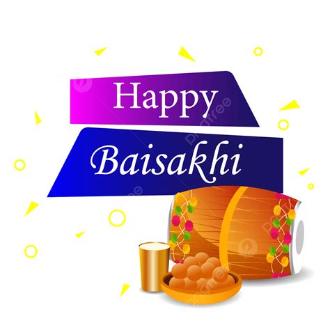 Happy Baisakhi Vector Art Png Happy Baisakhi Design And Transparent