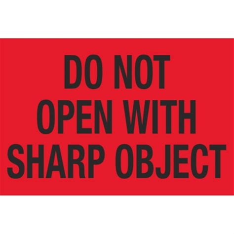 Pallet Labels Do Not Open With Sharp Object 2 X 3 Carlton Industries