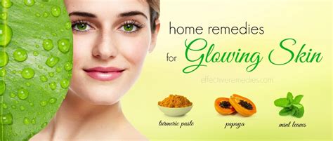 28 Natural Home Remedies For Glowing Skin And Skin Care In