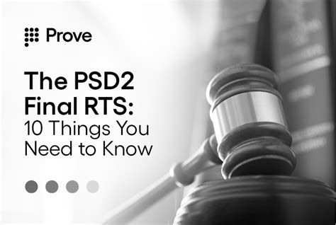 The Psd2 Final Rts 10 Things You Need To Know