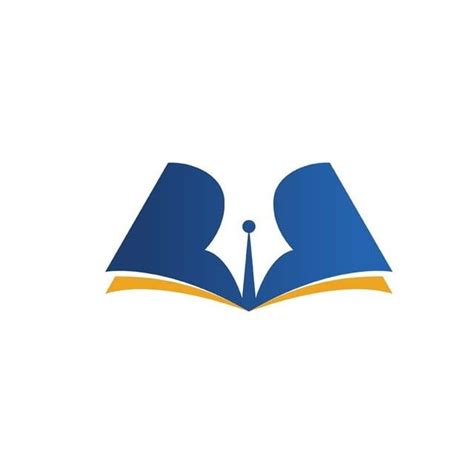 Blue Pen And Education Symbol Logo Education Logo Design Education