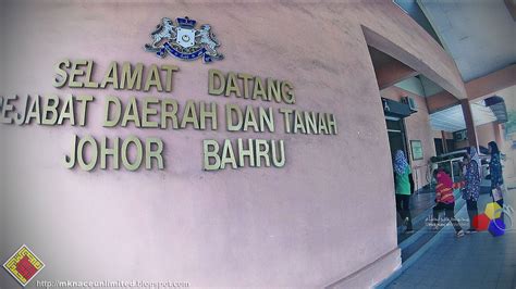 Mempertingkatkan akauntabiliti dan ketelusan sistem pengurusan kewangan dan perakaunan pejabat kesihatan daerah johor bahru. Pejabat Tanah Johor Bahru - Urusan Suratan Hakmilik