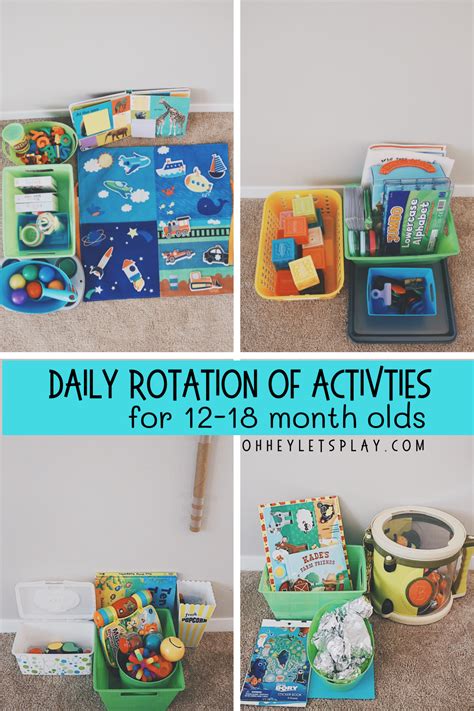 Activity Ideas For 12 18 Month Olds — Oh Hey Lets Play