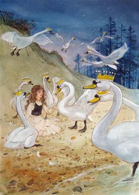 51 Swan Fairy Tales Ideas Fairy Tales Fairytale Art Fairytale