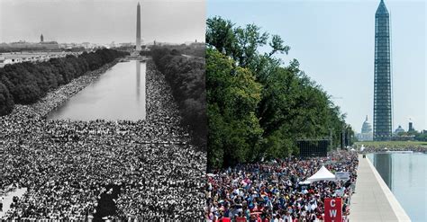 The March On Washington In Photos Then And Now