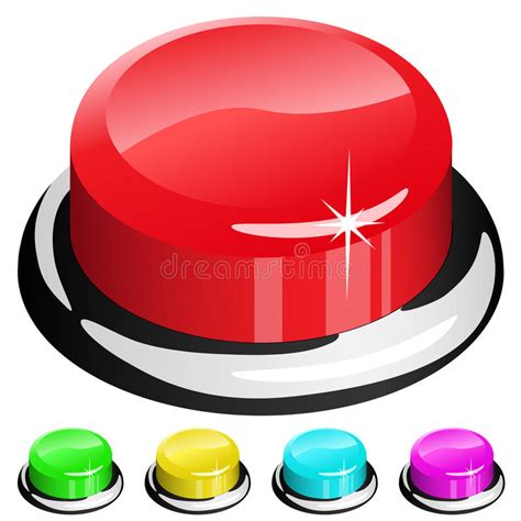 300 3d Red Button Free Stock Photos Stockfreeimages