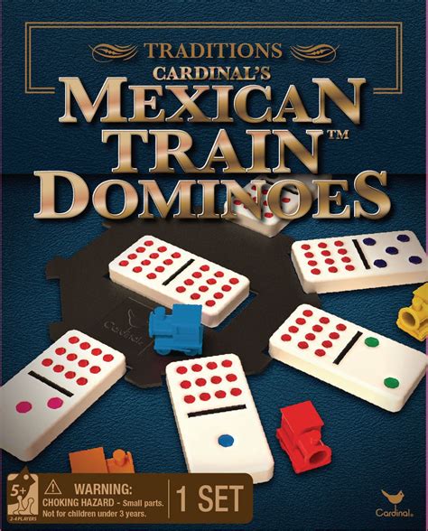 Cardinal Games Traditions Mexican Train Dominoes Game Walmart Canada