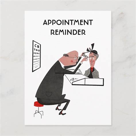 Appointment Reminder Postcards Zazzle Uk