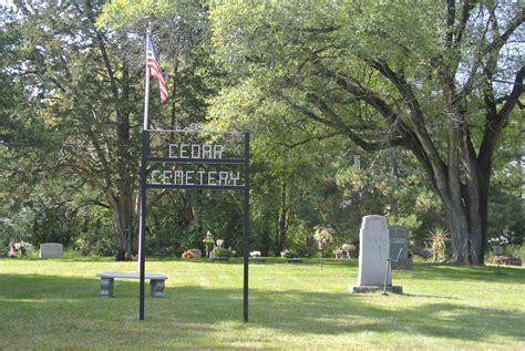 About Cedar Cemetery Cedar Cemetery