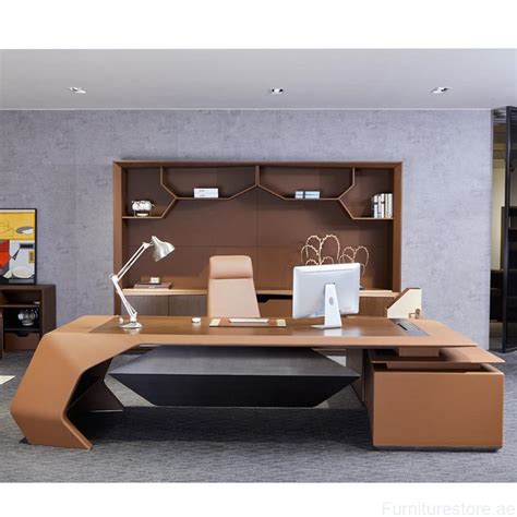 Ailna Executive Table Smart Office Furniture Dubai Office Furniture