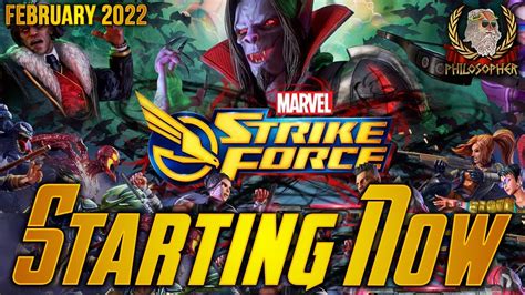 Starting Now Marvel Strike Force New Players Guide February 2022