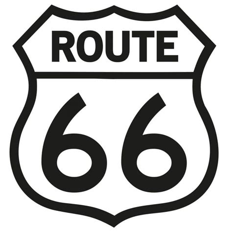 Route 66 Wall Sticker Wall