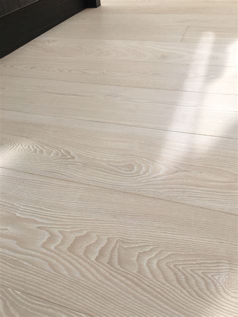 Ash Ivory White Engineered Hardwood Flooring Interior4