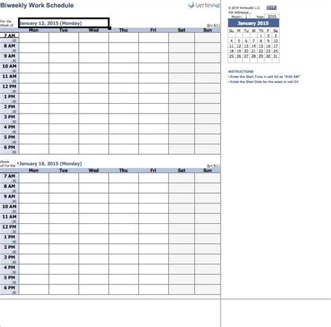 17 Perfect Daily Work Schedule Templates Template Lab Schedule