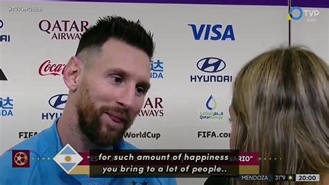 Lionel Messi Interview Goes Off Script As Female Reporter Says How Much Hot Sex Picture