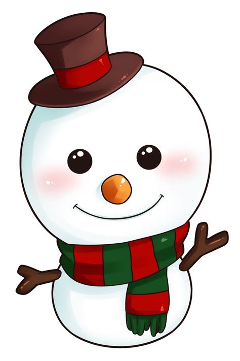 Cute Snowman Clipart Free Download On Clipartmag