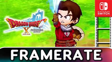 Dragon Quest X Offline Nintendo Switch Frame Rate Test Youtube