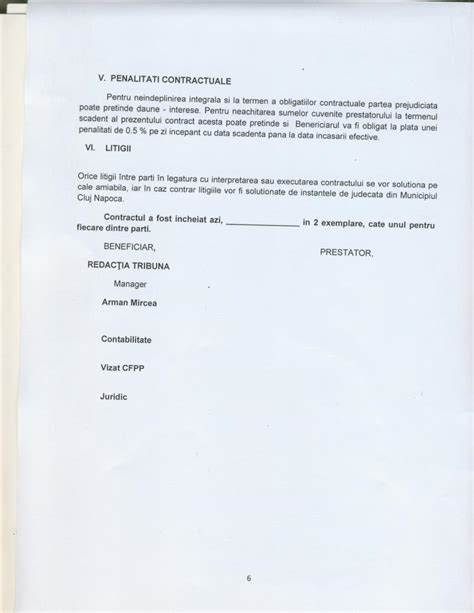 Formular Oferta Centralizator De Pre Uri Contract De Prest Ri Servicii Revista Tribuna