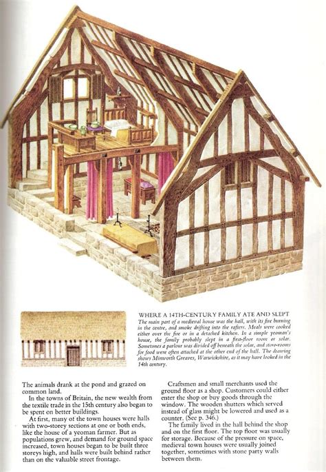 Britisharchitecturebook Medieval Medieval Houses Ancient