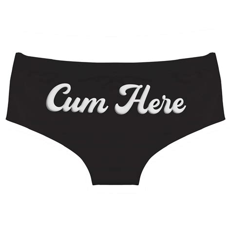 Womens Cum Here Booty Shorts Inked Shop