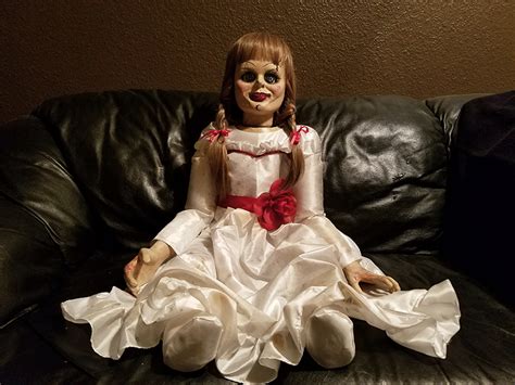 The Conjuring 2 Animatronic Annabelle Haunted Horror Prop Puppet Doll