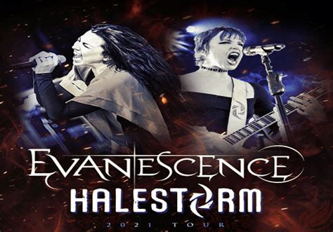 Halestorm Evanescence Announce Fall 2021 Arena Tour In 2021