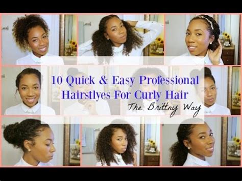 You can further enhance the look by accessorising the hair as you wish. 10 Quick & Easy Professional Hairstyles for Curly Hair ...