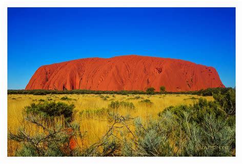 Uluru Aka Ayers Rock Northern Terrytory Australia Australia