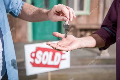 Man buying new house — Stock Photo © ArturVerkhovetskiy #155263498