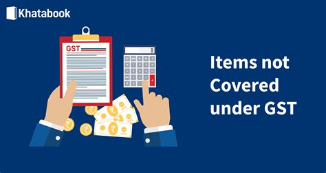 Which Items Are Not Covered Under Gst