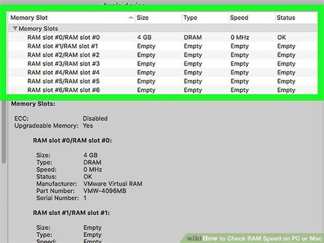 Ram info how to get full pc memory specs (speed, size, type, part number, form factor) on windows 10 you can determine the memory modules information without taking the computer apart, and in this. How to Check RAM Speed on PC or Mac: 9 Steps (with Pictures)