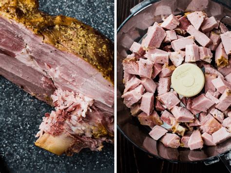 The Best Homemade Deviled Ham Spread Ham Salad Garlic And Zest