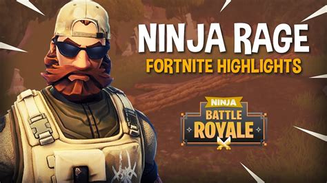 Ninja Rage Fortnite Battle Royale Highlights Ninja Youtube