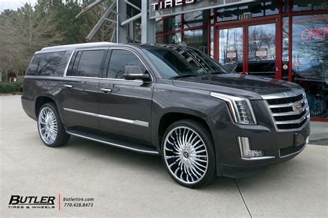 Cadillac Escalade With 26in Dub Suave Wheels Exclusively From Butler