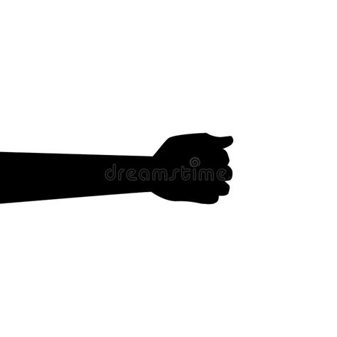 Hand Silhouettes Stock Vector Illustration Of Election 89739405