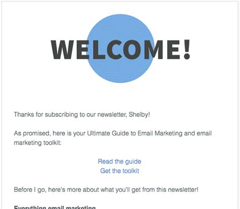 How To Write A Welcome Email Series Nail Your First 5 Emails