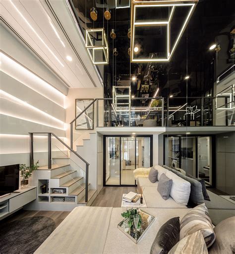 Luxury Modern Loft Studio Apartment Bangkok Thailand9 Idesignarch