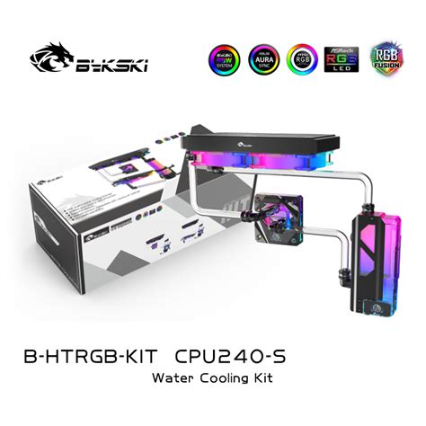 Bykski B Htrgb Kit Split Hard Tube Water Cooling Kit Cooling Cpu