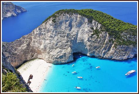 The Top Beach In The World 300 Meters Vertical Height Navagio