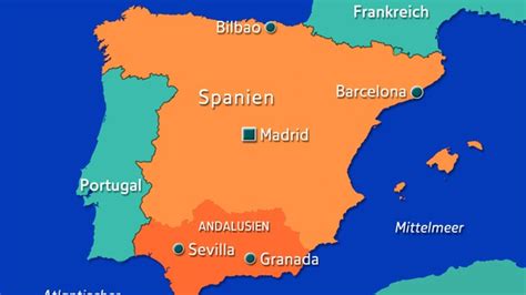 Karte spanien regionen landkarte spanien. Andalusien: Autonome Region - Südeuropa - Kultur - Planet ...