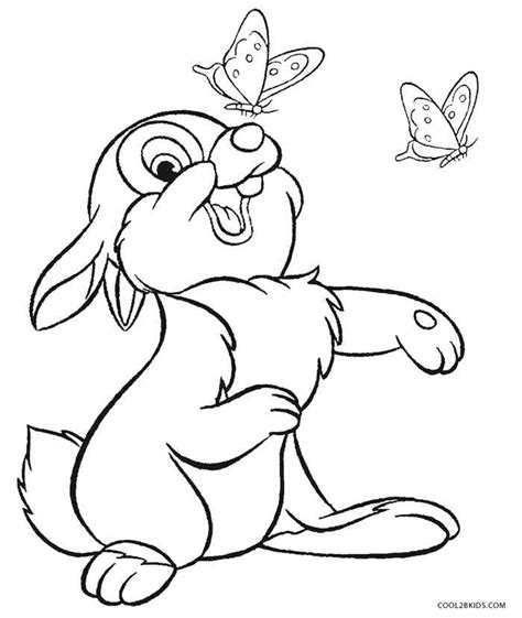 Printable Rabbit Coloring Pages For Kids Cool2bkids
