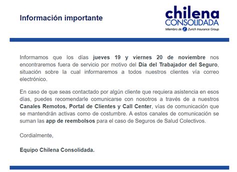 El texto también recalca que en julio del 2018, ante las diferencias entre codelco y sus sindicatos, codelco solicitó a la chilena consolidada poner término. INFORMACIÓN IMPORTANTE CHILENA CONSOLIDADA | Recursos Humanos
