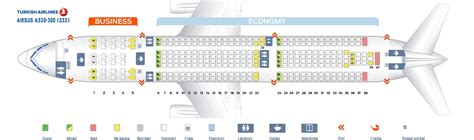 Seat Map And Seating Chart Airbus A Turkish Airlines Seating