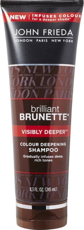 John Frieda Brilliant Brunette Color Deepening Shampoo Best Shampoos