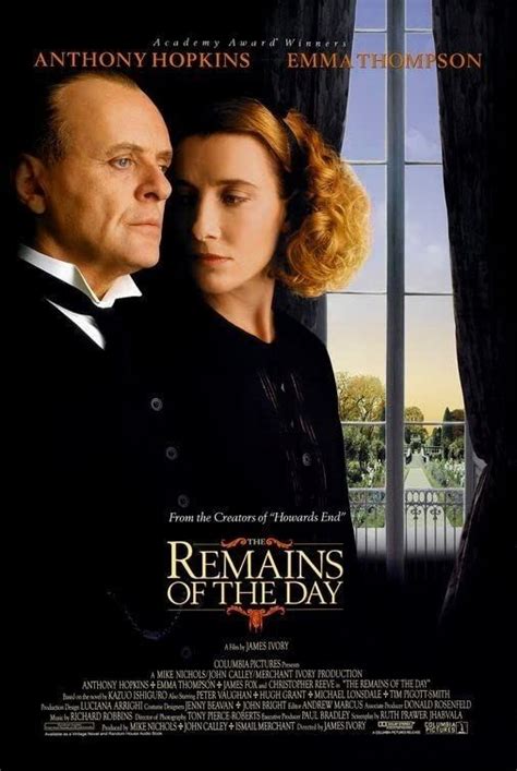 Remains Of The Day Christopher Reeve Emma Thompson Anthony