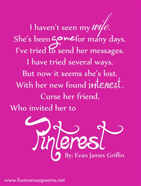 Pinterest Poem | Poem About Pinterest | Funny Pinterest 