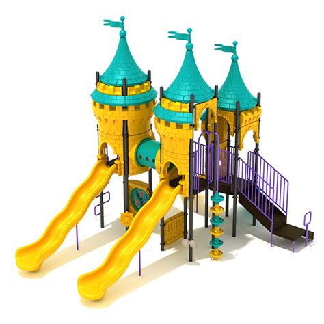 Secret Stronghold Commercial Playground Equipment Ages 5 To 12 Yr Picnic Furniture