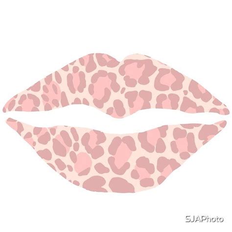 Pink Leopard Print Lips By Sjaphoto Redbubble In 2021 Pink Leopard