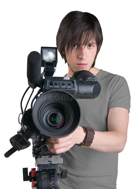 Cameraman Stock Photo Image Of Objective Creativity 22989842