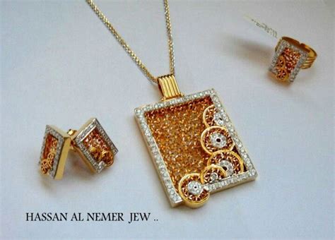 Jewellery From Saudi Arabia Gold Jewelry Fashion Diamond Pendants Designs Gold Pendant Jewelry